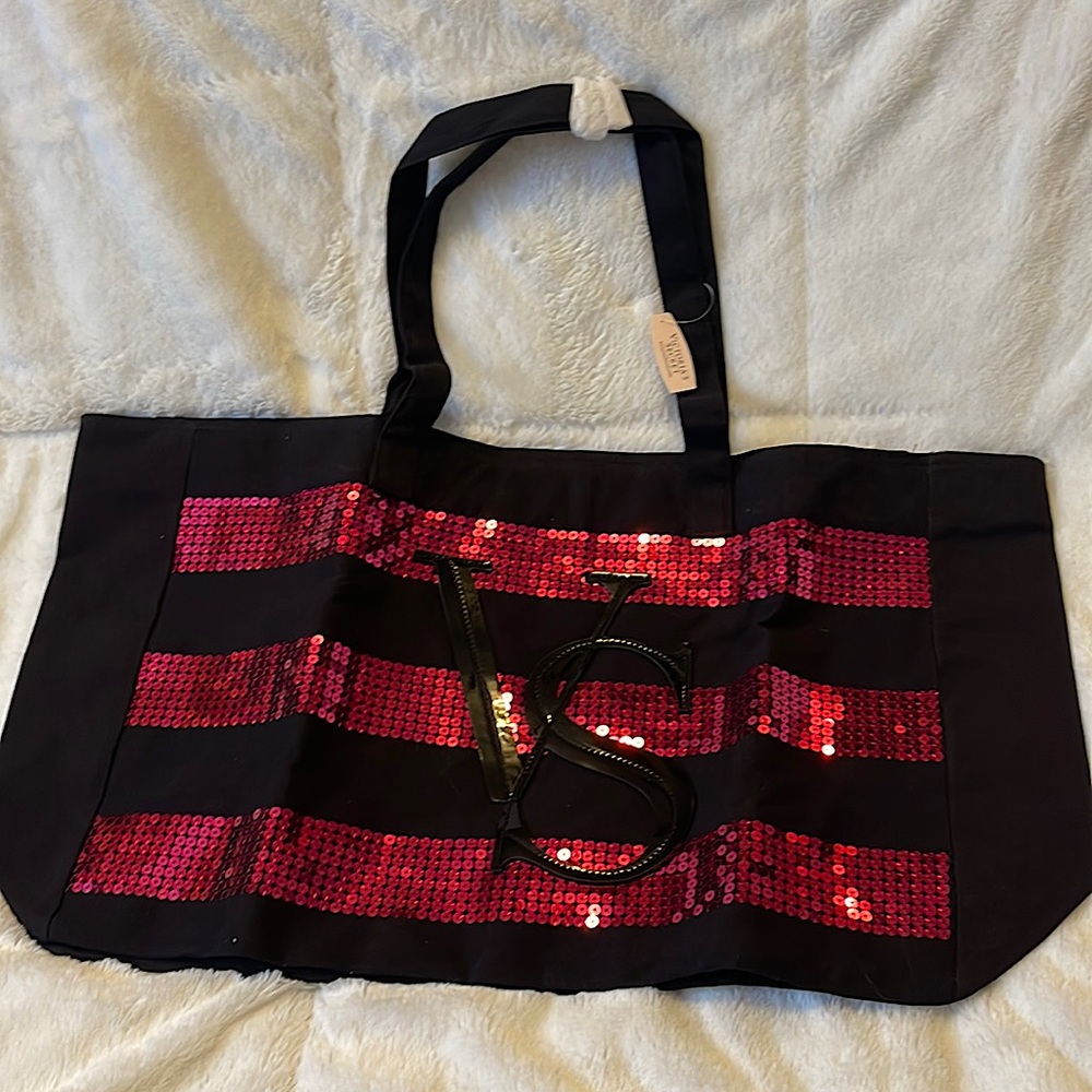 Victoria secret black travel bag brand new